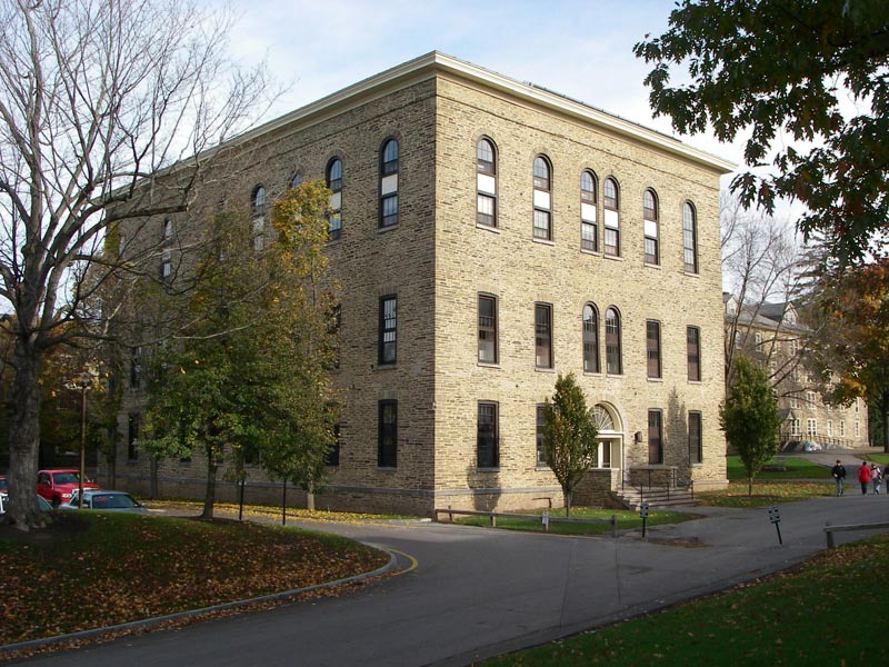 Colgate University Alumni Hall masonry facade restoration